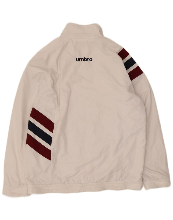 Ανδρική φόρμα Umbro Top Jacket XL White Colourblock Polyester Sports