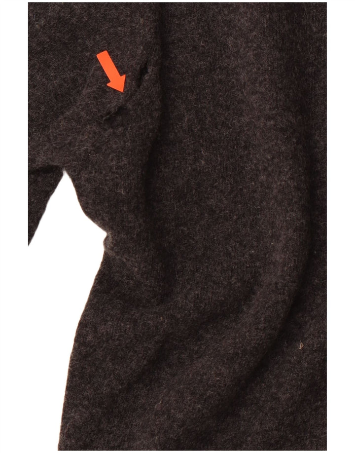 Ανδρικό πουλόβερ με λαιμόκοψη V-λαιμόκοψη LACOSTE Μέγεθος 4 Μεσαίο Γκρι Νέο Μαλλί