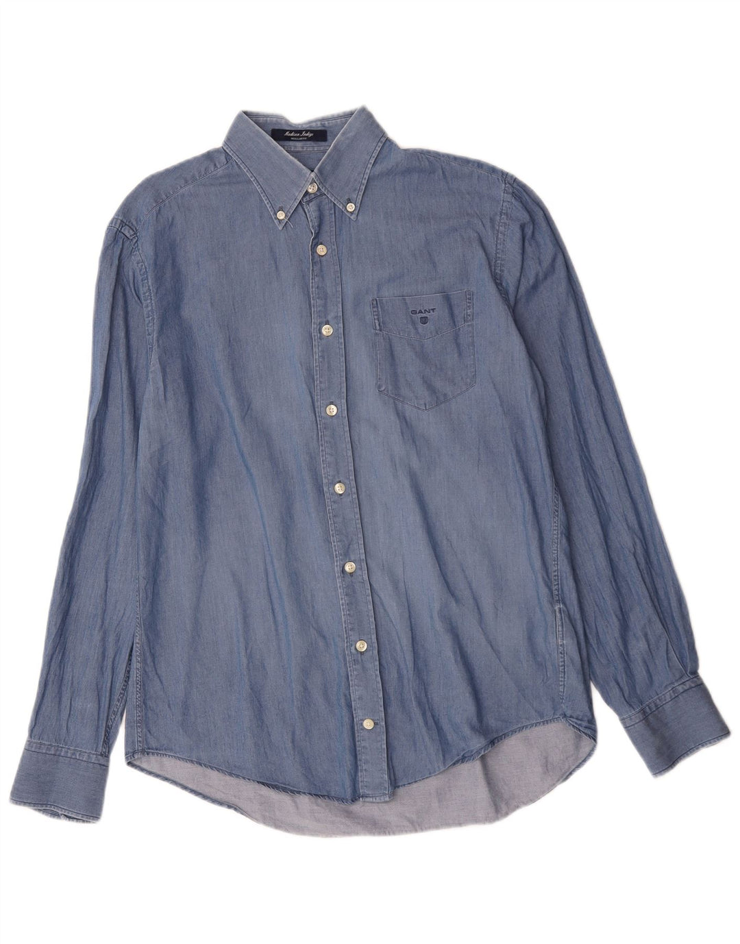 Gant Ανδρικό πουκάμισο Madison Regular Fit Medium μπλε βαμβακερό