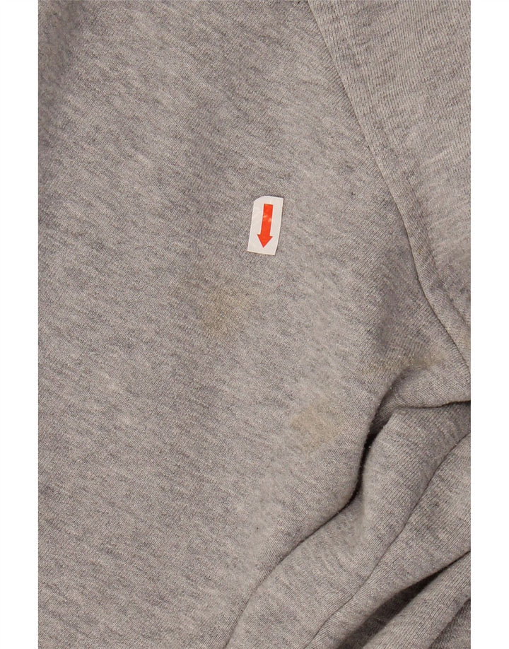 TED BAKER Mens Sweatshirt Jumper Size 4 Large Grey Colourblock Cotton