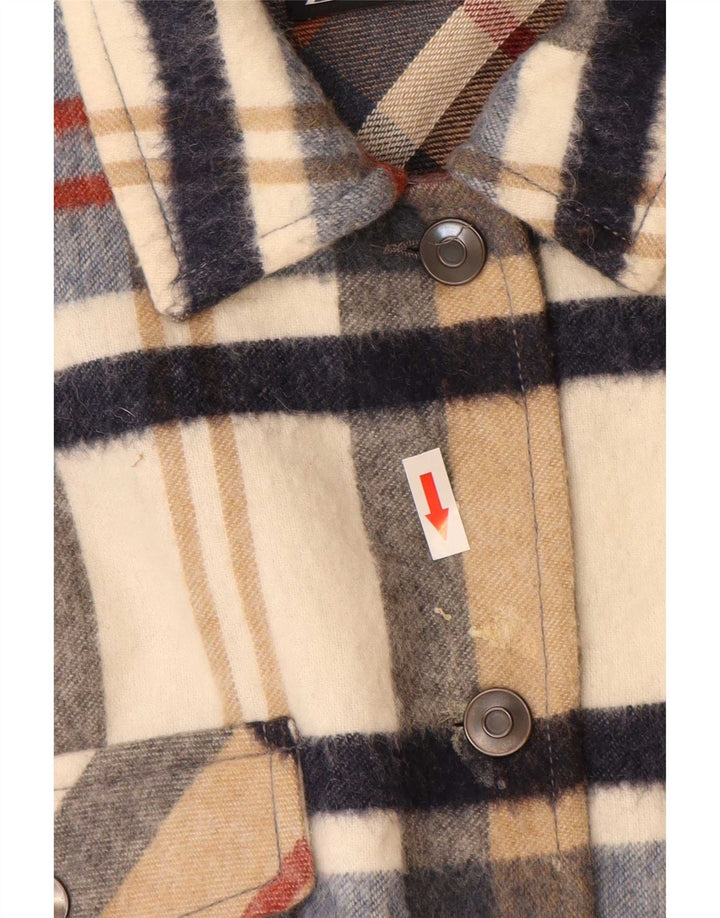 Zara γυναικείο πουκάμισο φανέλα ξυλοκόπου UK 18 XL πολύχρωμο