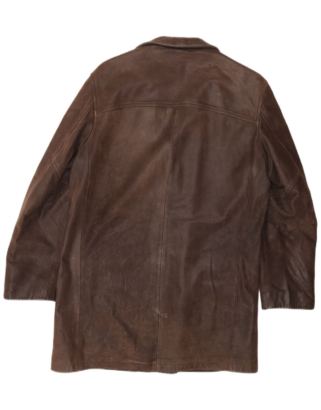 STEWART Ανδρικό Δερμάτινο Μπουφάν UK 38 Δερμάτινο Μεσαίο Καφέ