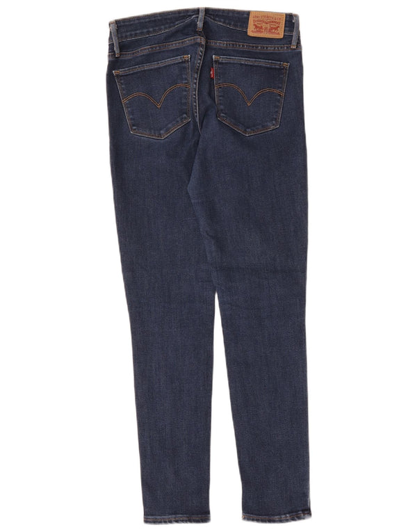 Levi's Womens 711 Skinny Jeans W26 L27 Navy Blue