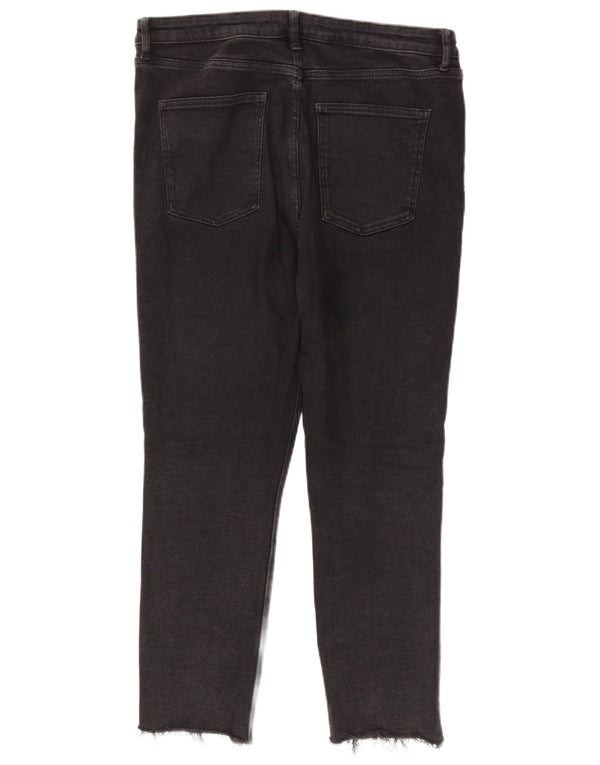Zara Γυναικείο Skinny Jeans EU 44 XL W34 L26 Μαύρο