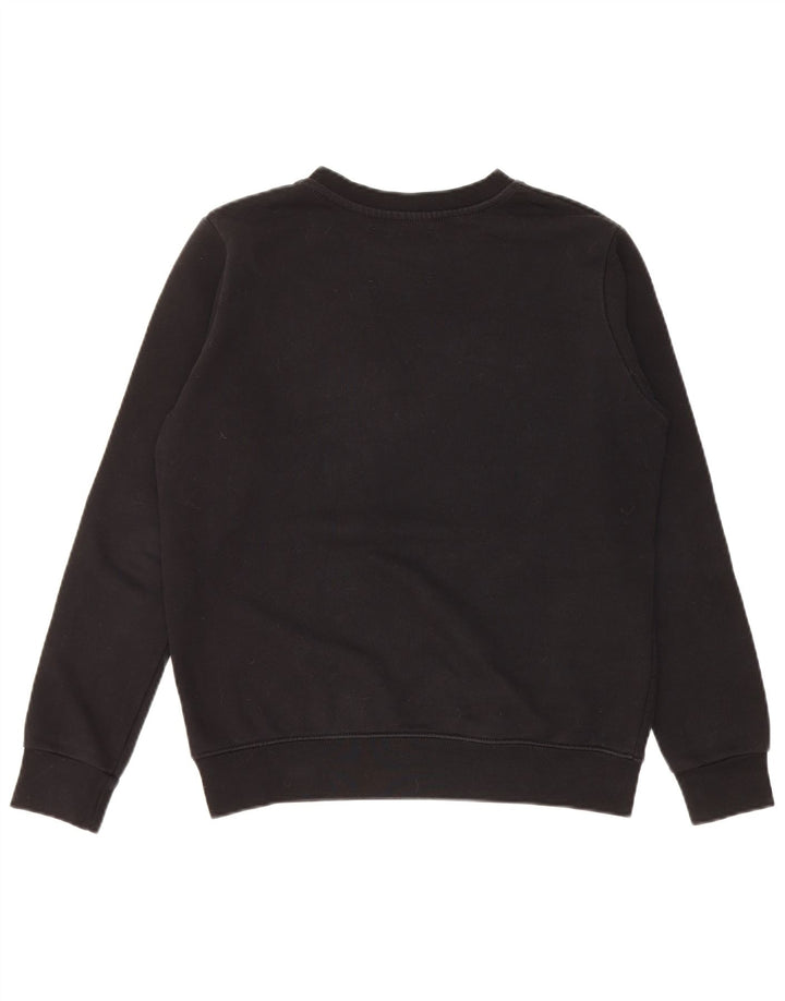 Γυναικεία γραφική μπλούζα υπερμεγέθη Pyrex UK 10 Small Black Cotton