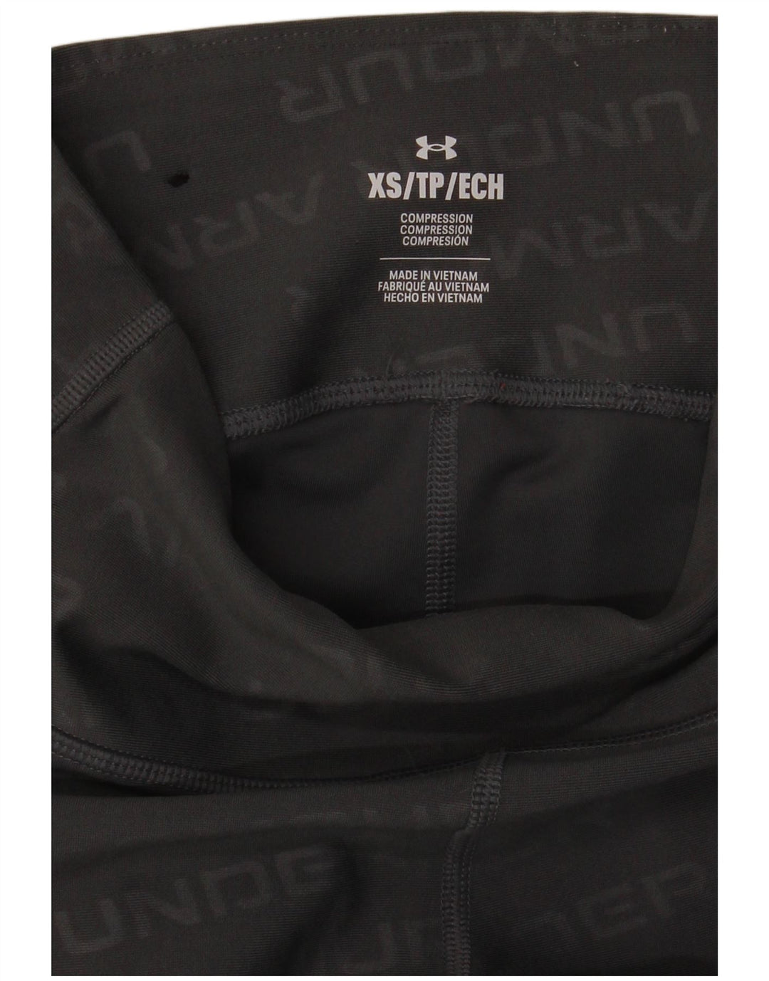 Under Armour Γυναικεία γραφικά κολάν συμπίεσης UK 6 XS Γκρι