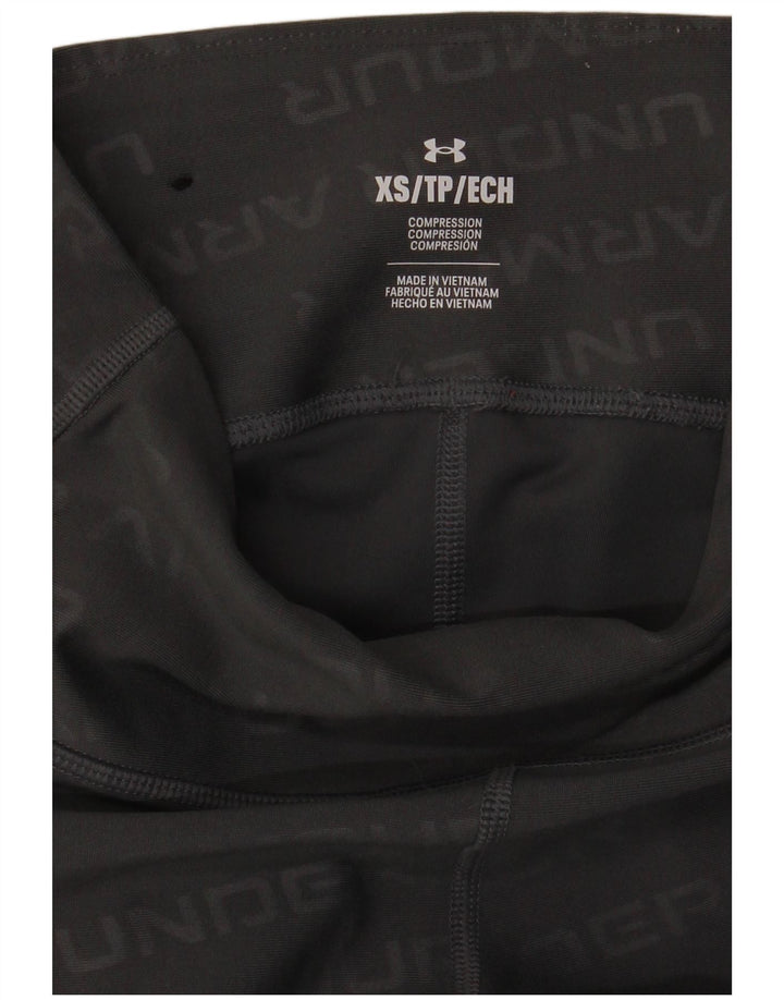 Under Armour Γυναικεία γραφικά κολάν συμπίεσης UK 6 XS Γκρι