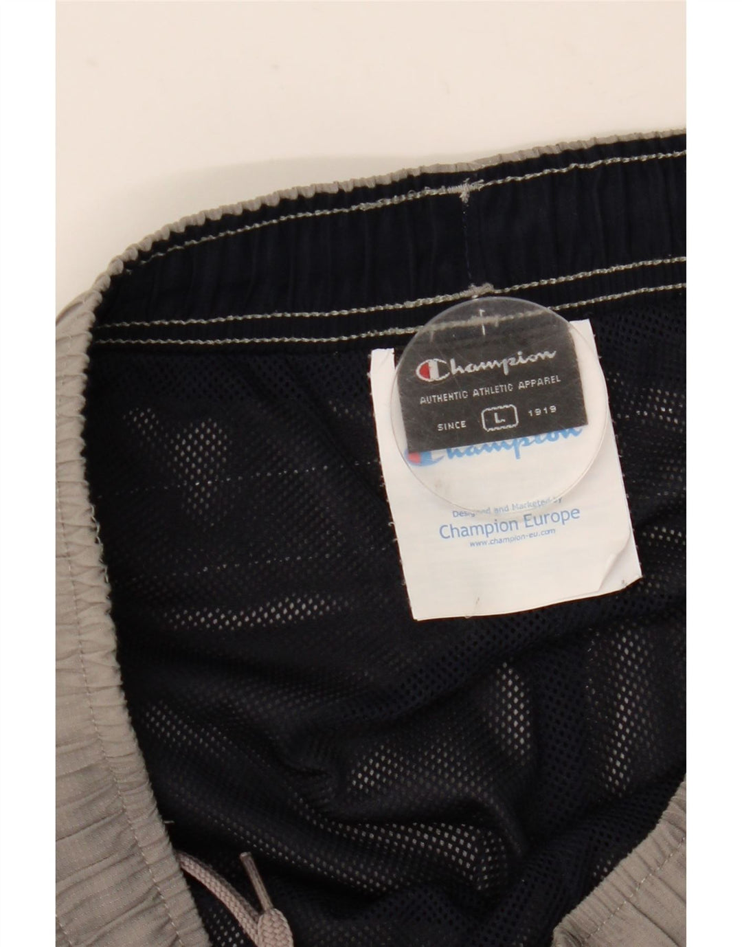 Ανδρική αθλητική φόρμα Champion Παντελόνι μεγάλο γκρι χρώματος πολυεστέρας