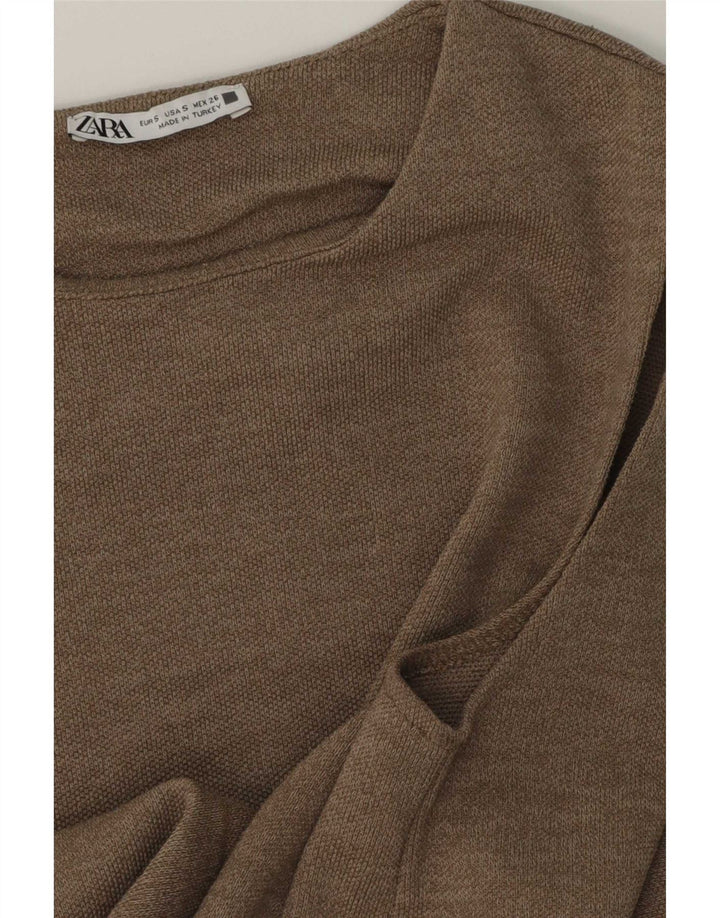 Zara Γυναικείο Γιλέκο Τοπ UK 10 Small Beige