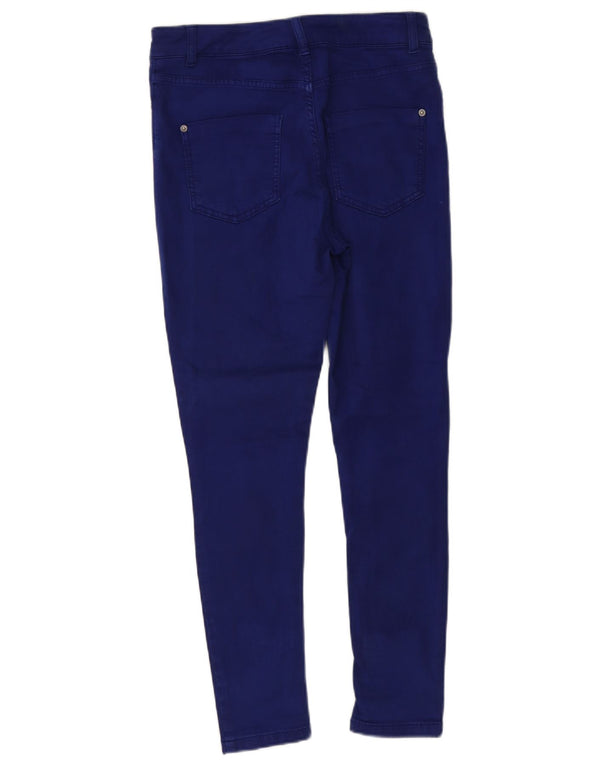 Marks & Spencer Γυναικεία Crop Super Skinny Jeans UK 10 Small W28 L25 Blue