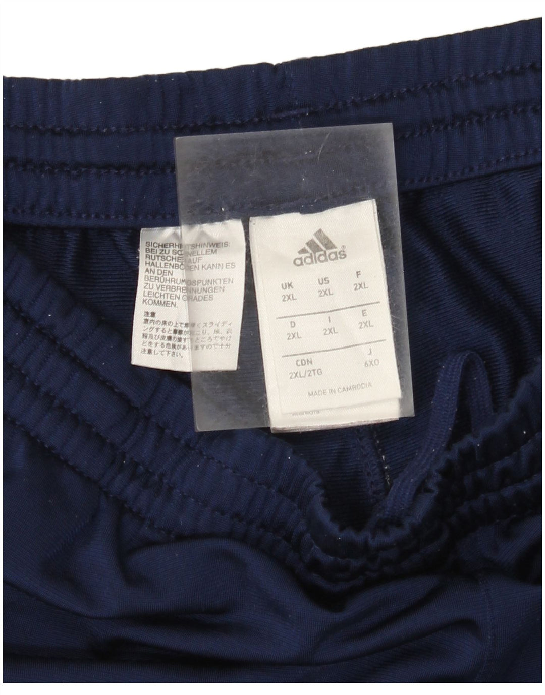 Ανδρική φόρμα Adidas Παντελόνι Joggers 2XL Navy Blue Polyester