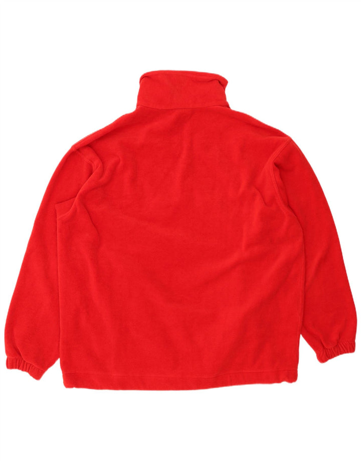 ELLESSE Ανδρικό φερμουάρ Fleece Jumper 2XL Κόκκινο Πολυεστέρας