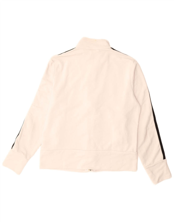 Γυναικεία αθλητική φόρμα ADIDAS Top Jacket UK 16 Large White Polyester