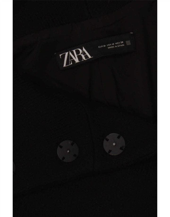 Zara Γυναικείο Oversized Πανωφόρι UK 14 Medium Black