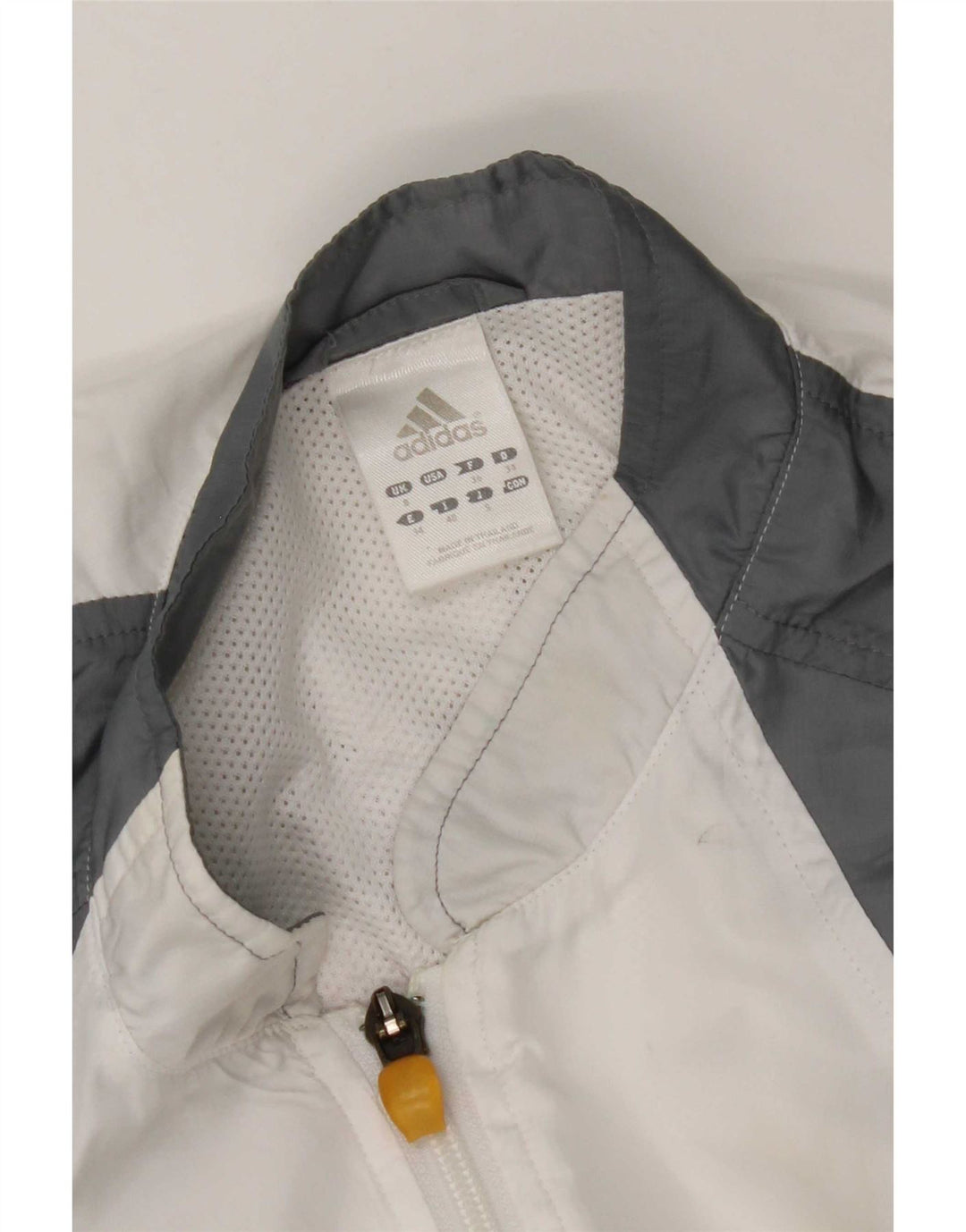 Γυναικεία αθλητική φόρμα Adidas Top Jacket UK 10 Small Grey Colourblock