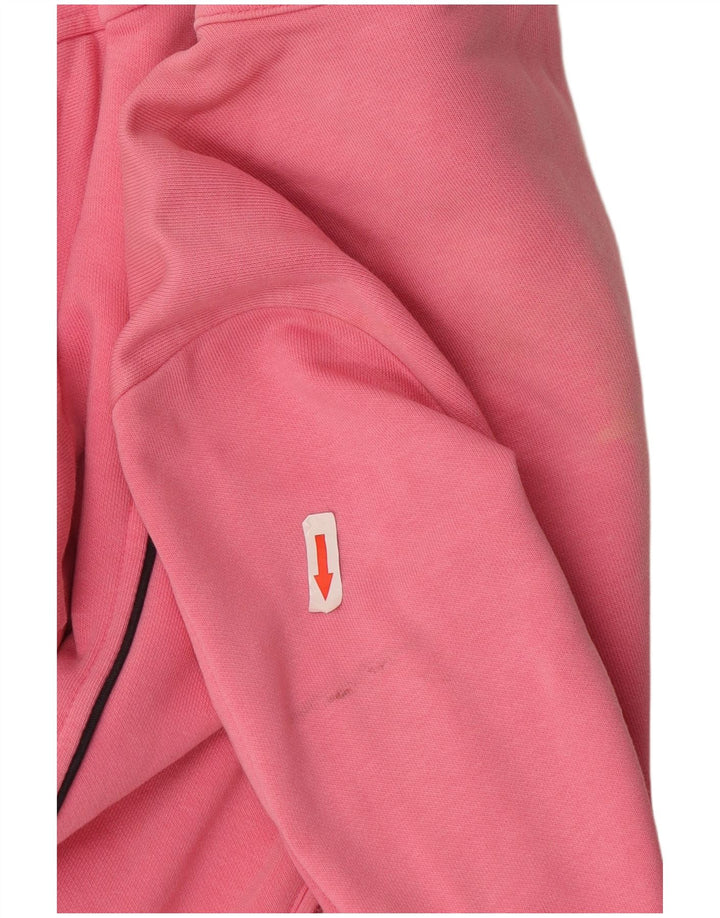 Champion Womens Easy Fit Top Jacket UK 14 Medium Pink
