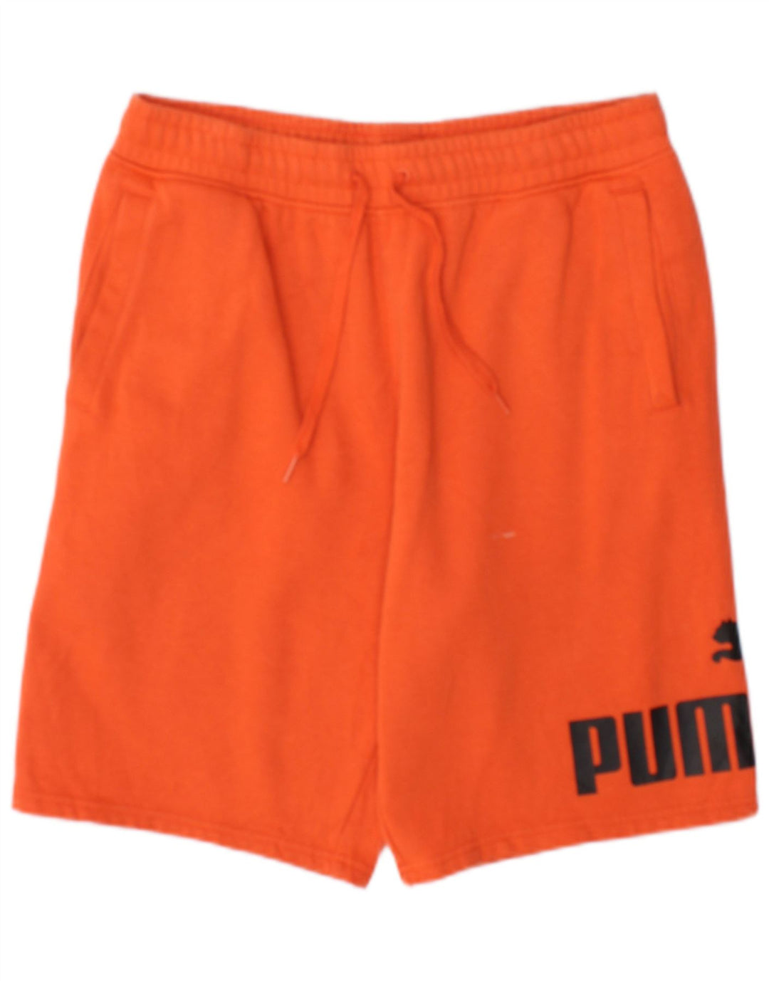 Ανδρικό γραφικό αθλητικό σορτς Puma, μεσαίο πορτοκαλί βαμβακερό