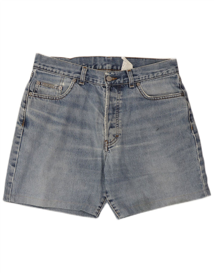 Ανδρικό τζιν σορτς Calvin Klein W32 Βαμβακερό μεσαίο μπλε