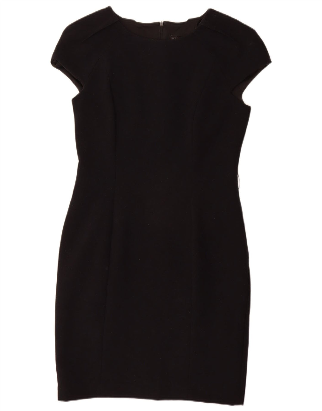 Zara Γυναικείο Φόρεμα Bodycon UK 18 XL Μαύρο Πολυεστέρας
