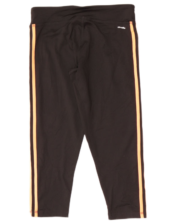 Adidas Γυναικεία Κάπρι Κολάν UK 12 Medium Black Sports