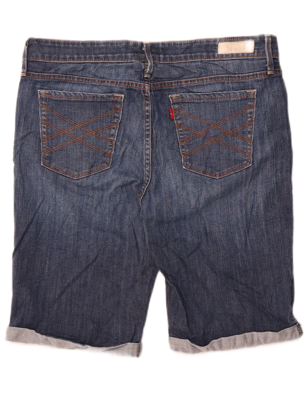 Levi's Womens 545 Bermuda τζιν σορτς US 10 Large W34 Μπλε βαμβακερό