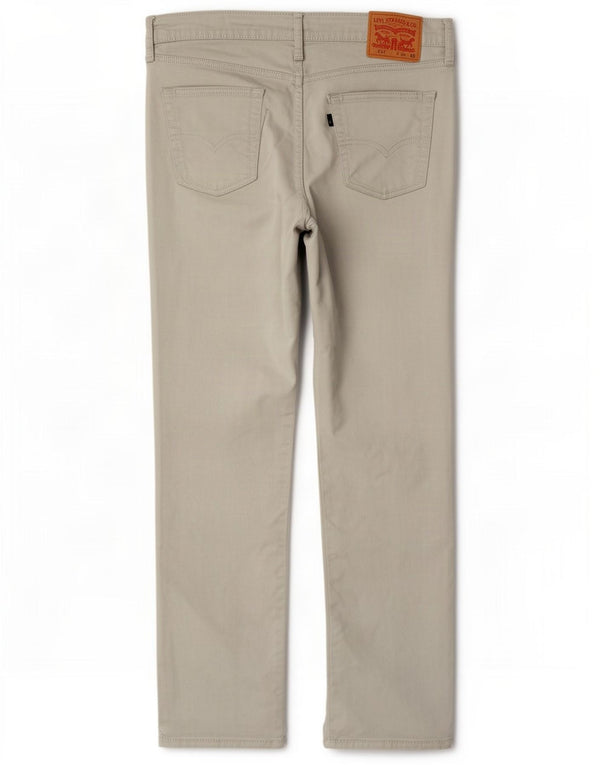 Levi's Mens 514 Straight Casual Παντελόνι W34 L32 Γκρι βαμβακερό
