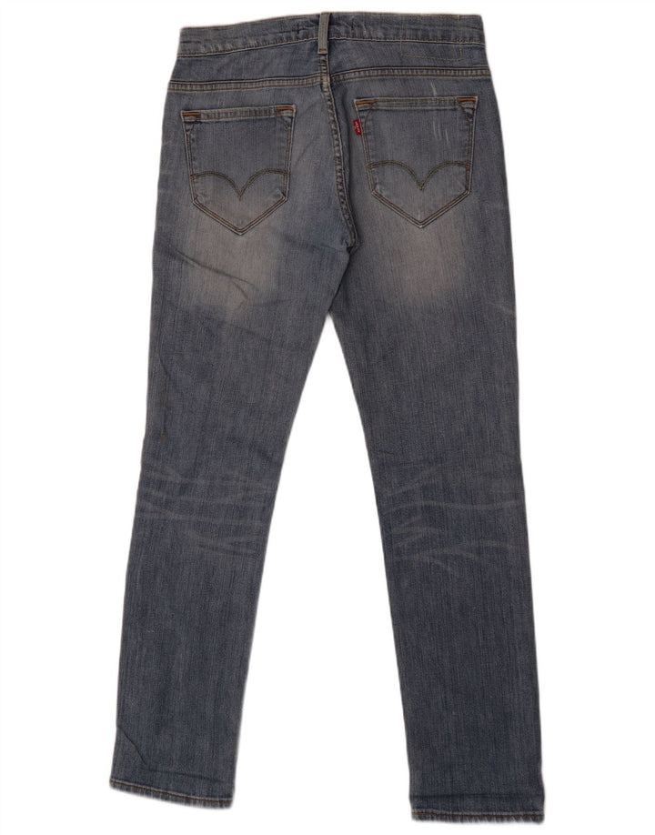 Levi's Womens 519 Slim Jeans W30 L32 Blue