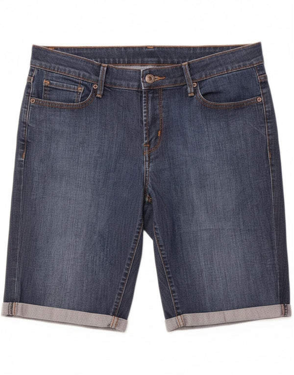 Levi's Womens 545 Bermuda τζιν σορτς US 10 Large W34 Μπλε βαμβακερό