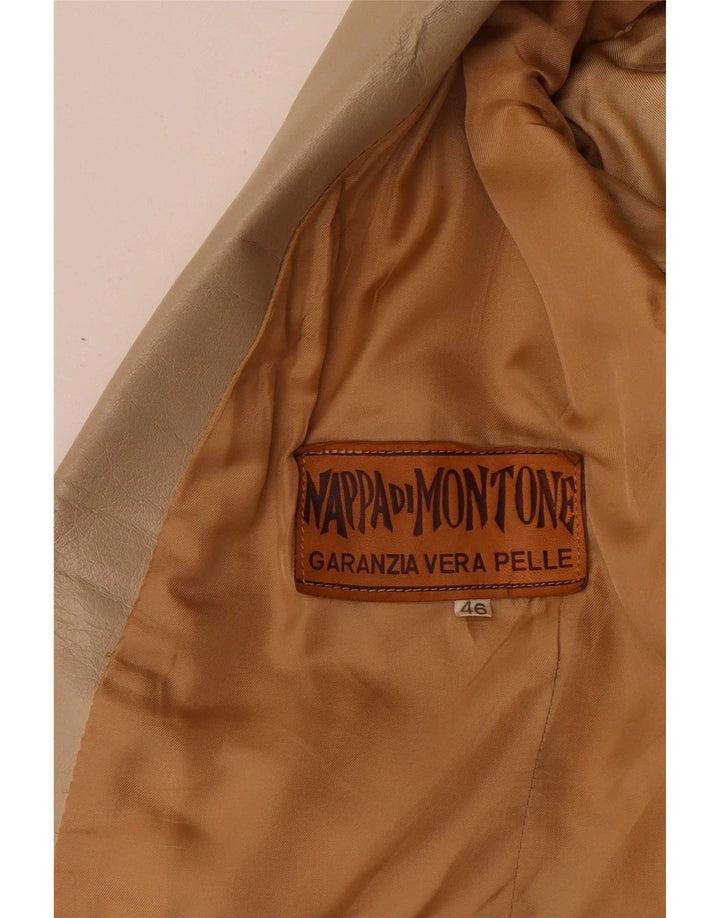Vintage Γυναικείο Διπλό Μπουφάν Blazer IT 42 Medium Beige