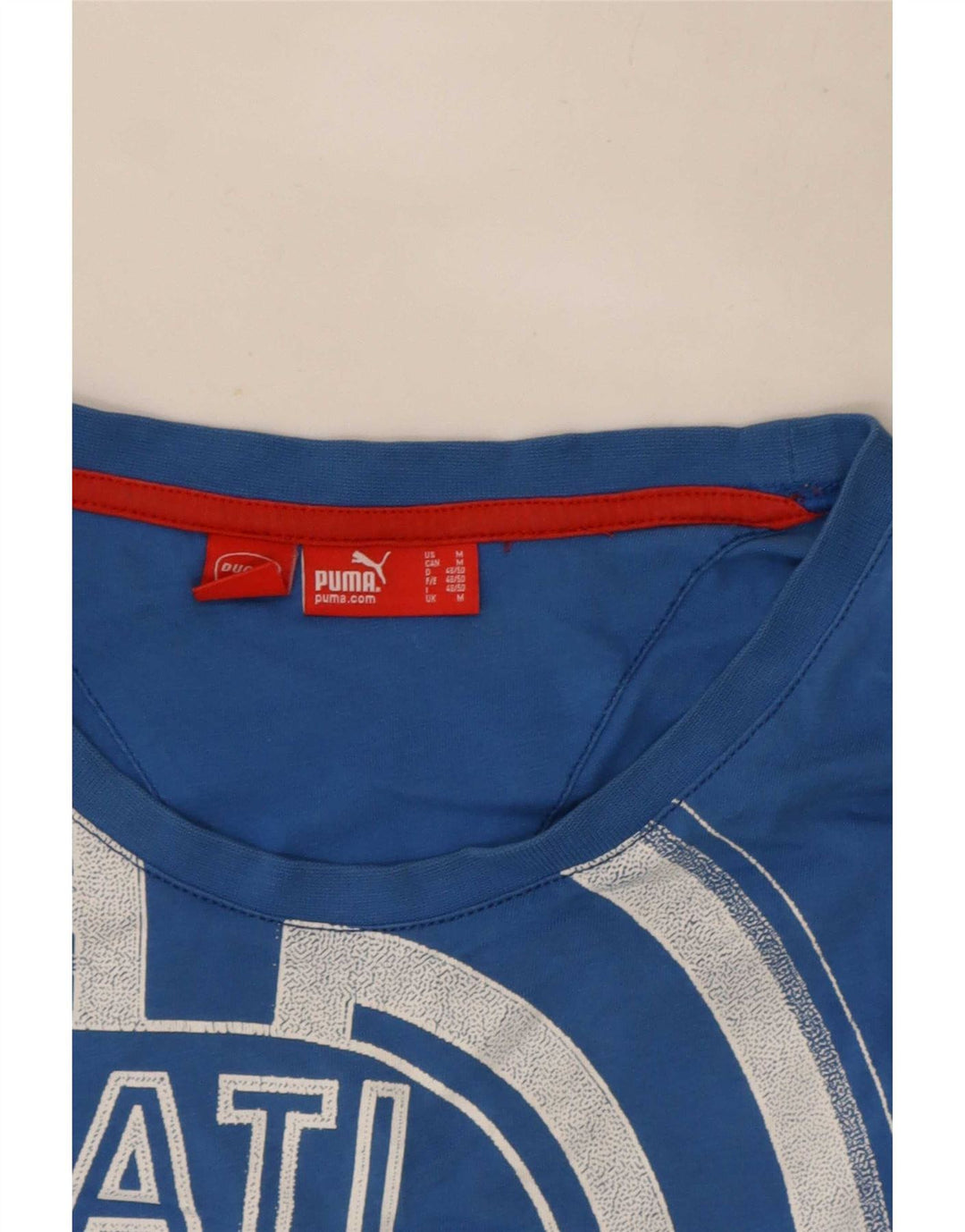 Ανδρικό μπλουζάκι Puma Graphic Ducati Top Medium Blue