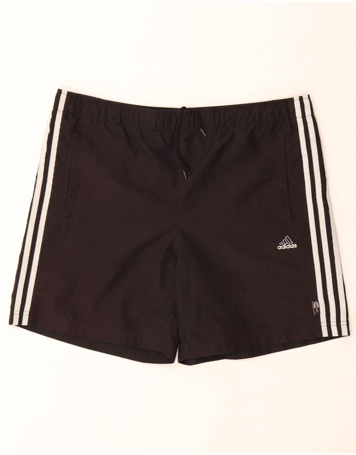 Adidas Boys Climacool Σορτς 15-16 ετών μαύρο πολυεστέρα