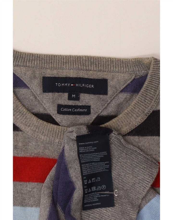 Ανδρικό πουλόβερ Tommy Hilfiger Crew Neck Jumper Μεσαίο Πολύχρωμο Ριγέ