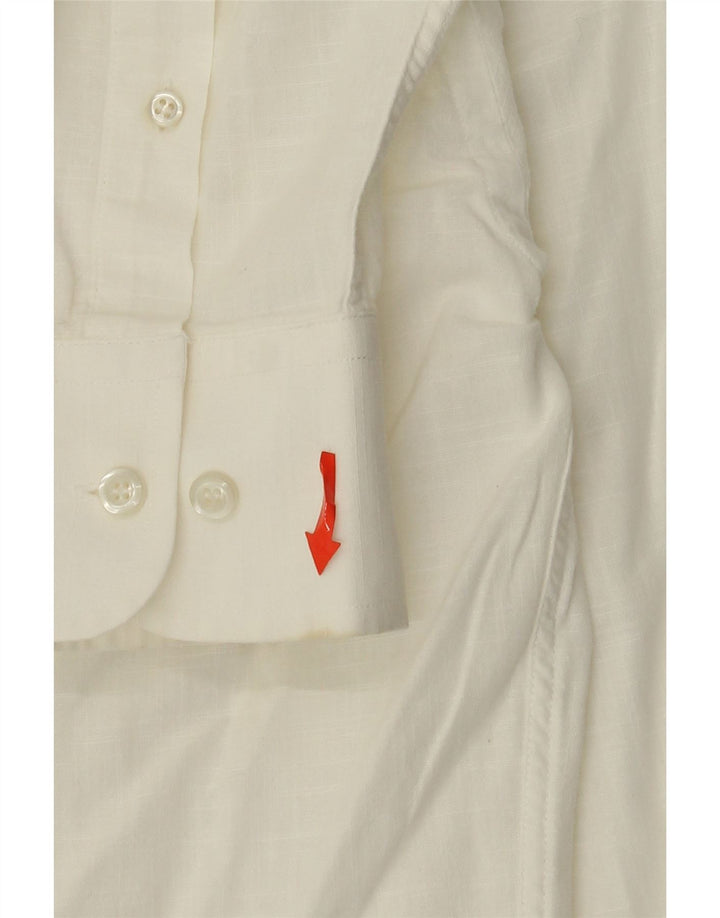Ανδρικό πουκάμισο Fred Perry, μεσαίο λευκό βαμβακερό