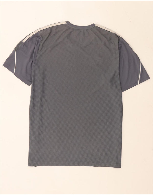 Ανδρικό μπλουζάκι Adidas Swindon Town FC Slim Fit Top μεγάλο γκρι πολυεστέρα