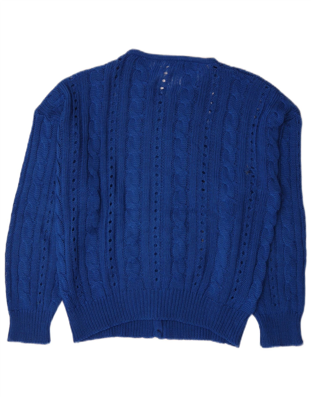 Vintage Γυναικεία Ζακέτα UK 16 Large Blue