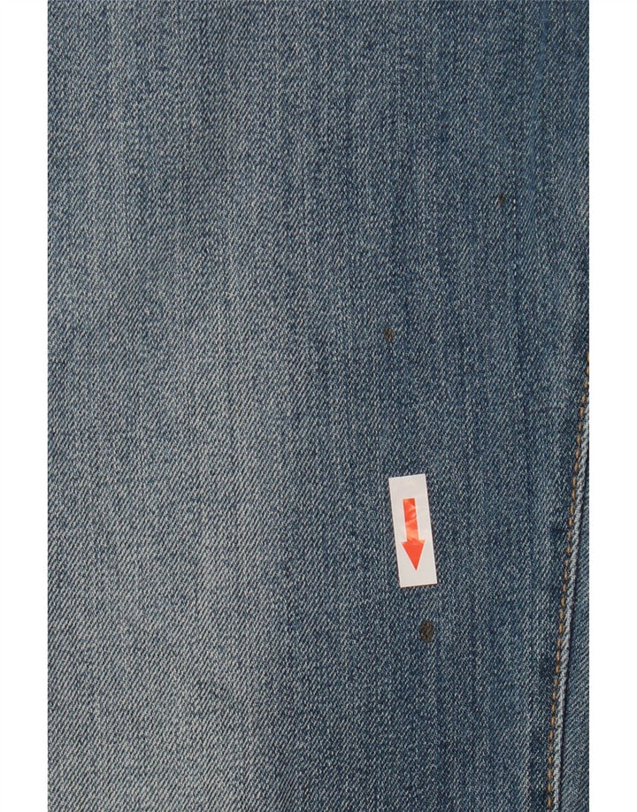 Ανδρικό τζιν σορτς Benetton W33 μεσαίο μπλε