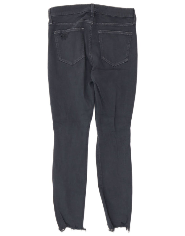 Gap Γυναικεία Ψηλόχρωμα Skinny Jeans W28 L28 Navy Blue Cotton