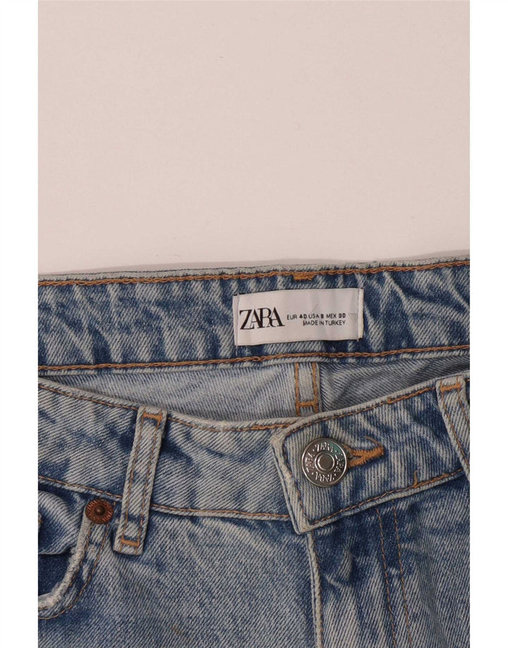 Zara Γυναικεία στραβά τζιν EU 40 Medium W30 L28 Blue