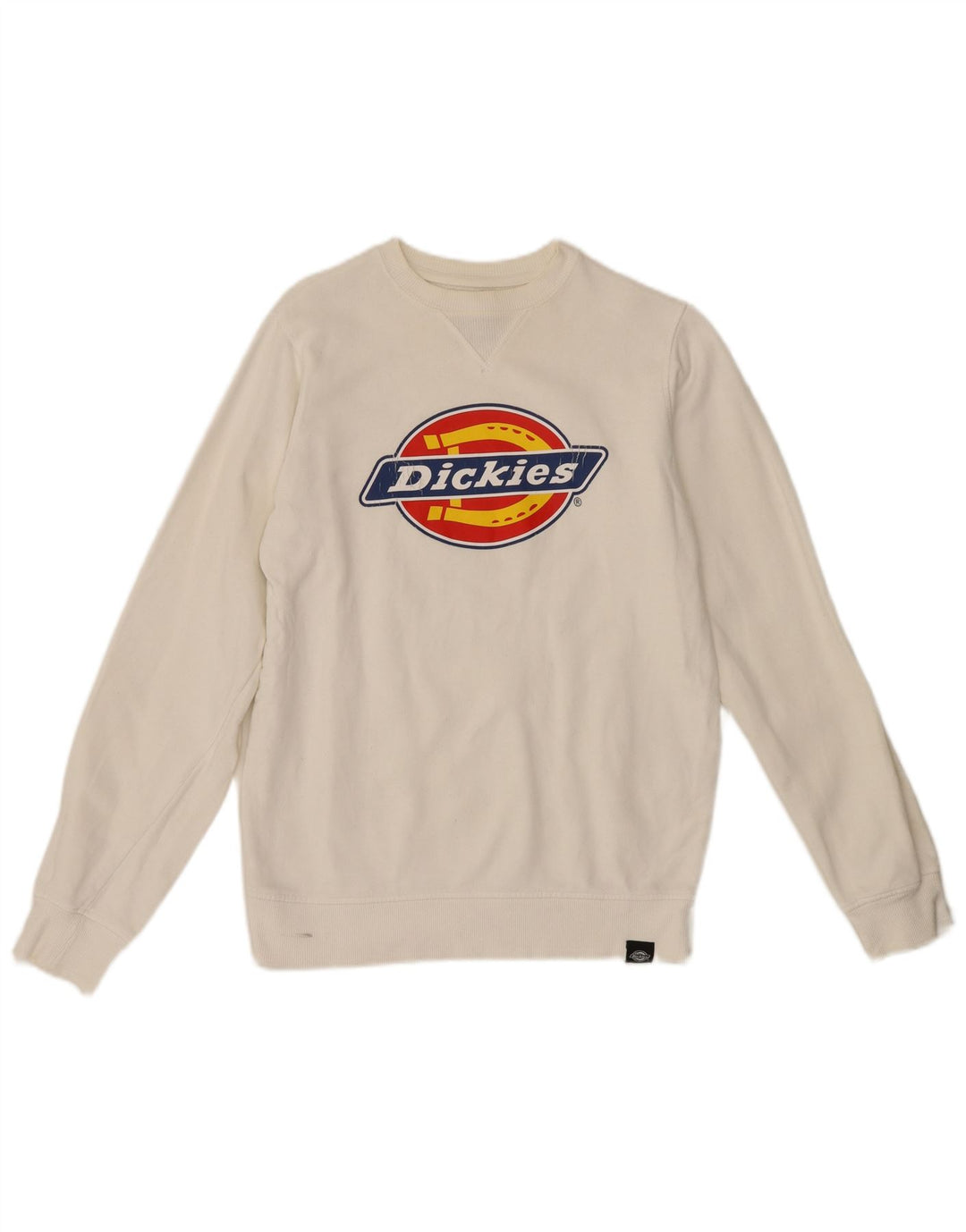 Ανδρικό γραφικό φούτερ Dickies Jumper XS Λευκό βαμβακερό
