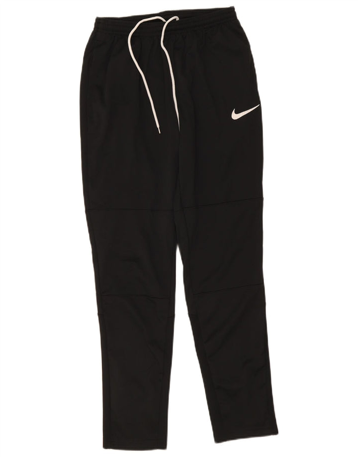 Ανδρικό παντελόνι αθλητικής φόρμας Nike Dri Fit Μικρό μαύρο πολυεστέρα