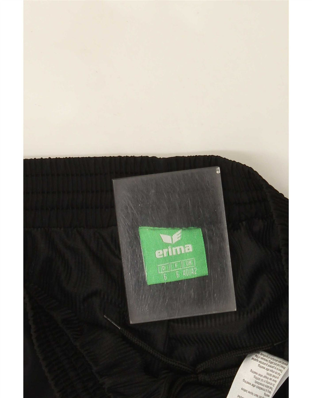 Erima Ανδρική φόρμα παντελόνι Joggers UK 40/42 Medium Black Polyester