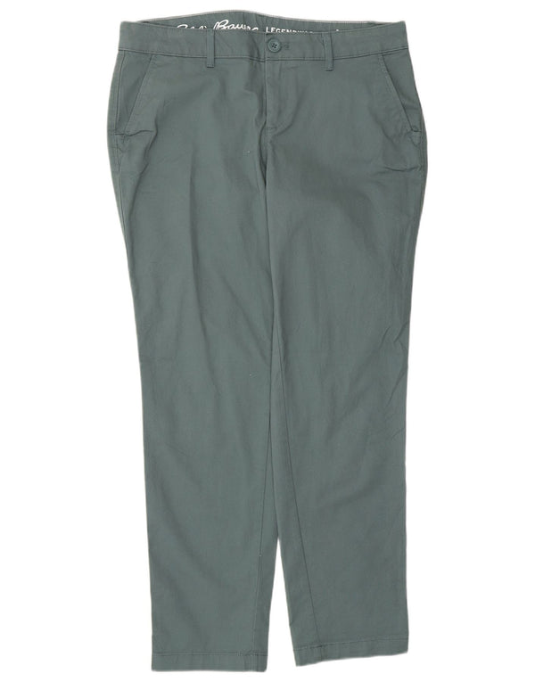 EDDIE BAUER Γυναικείο Slim παντελόνι Chino US 6 Medium W32 L29 Πράσινο βαμβακερό