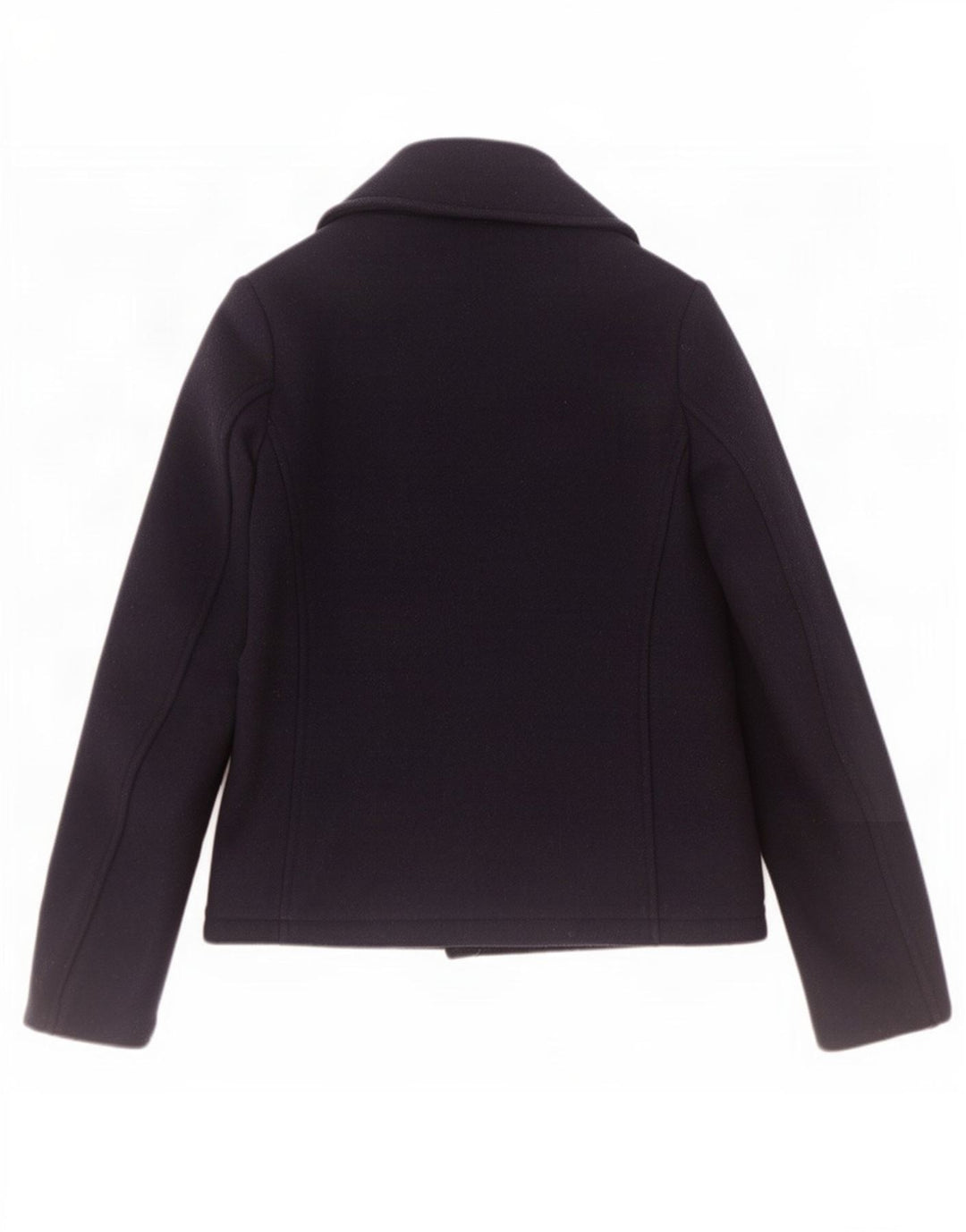 Fat Face Γυναικείο παλτό μπιζελιού UK 10 Small Navy Blue Wool