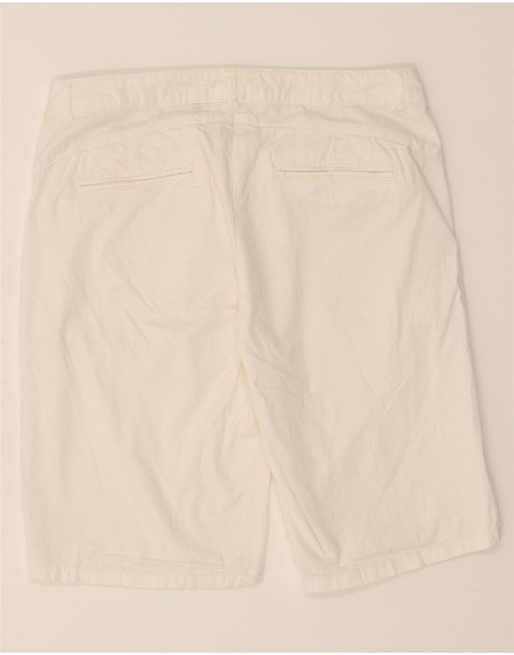 WOOLRICH Womens Chino Shorts W27 Small White Cotton Vintage Woolrich and Second-Hand Woolrich from Messina Hembry 