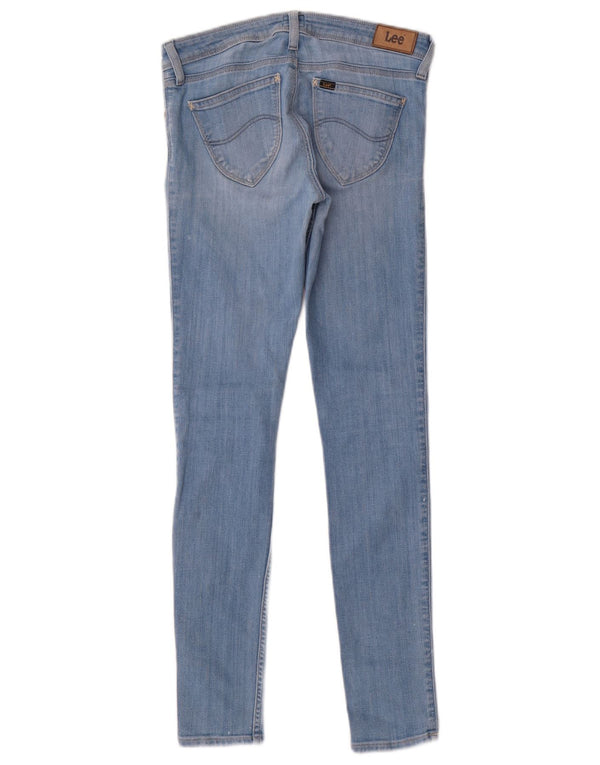 Lee Womens Toxey Skinny Jeans W28 L31 Blue Cotton