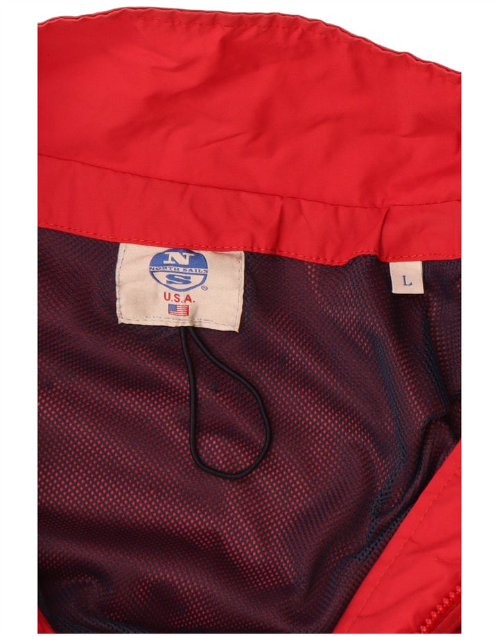 Ανδρικό μπουφάν North Sails Bomber UK 40 Large Red Polyamide