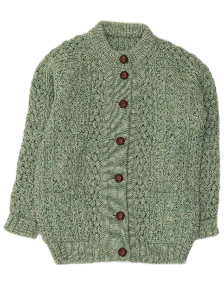 Vintage γυναικεία ζακέτα πουλόβερ UK 14 Medium Green