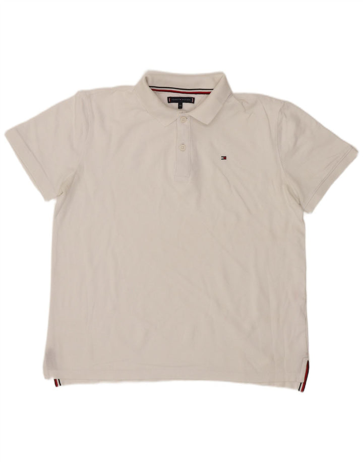 Tommy Hilfiger Boys Polo πουκάμισο 15-16 ετών Λευκό