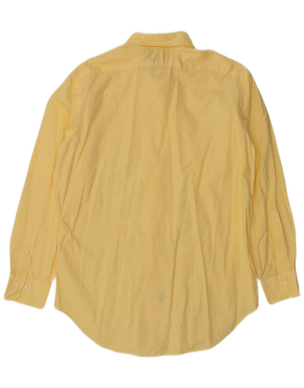 Polo Ralph Lauren Ανδρικό πουκάμισο Classic Fit Μέγεθος 15 1/2 Medium Yellow Gingham