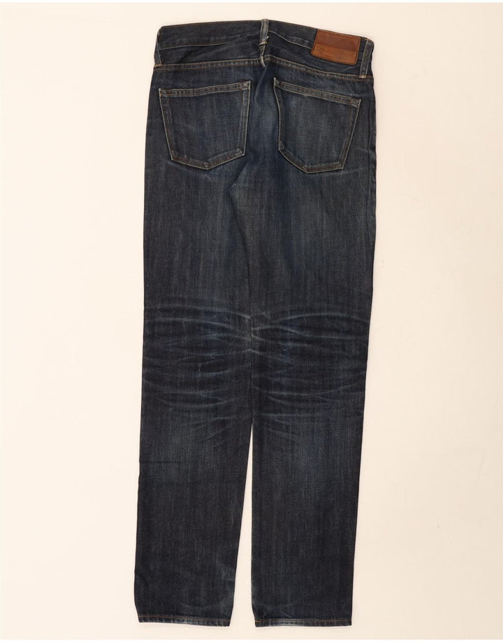 J. CREW Ανδρικό 770 Straight Jeans W29 L32 Navy Blue